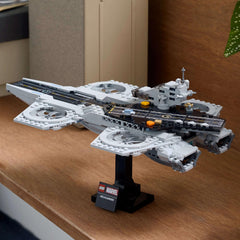 LEGO Avengers Helicarrier payload bay enables imaginative mission setups.