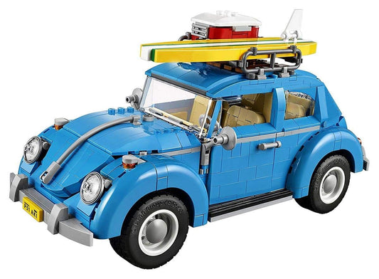 LEGO Creator Expert Volkswagen Beetle 10252 front view for an authentic display piece