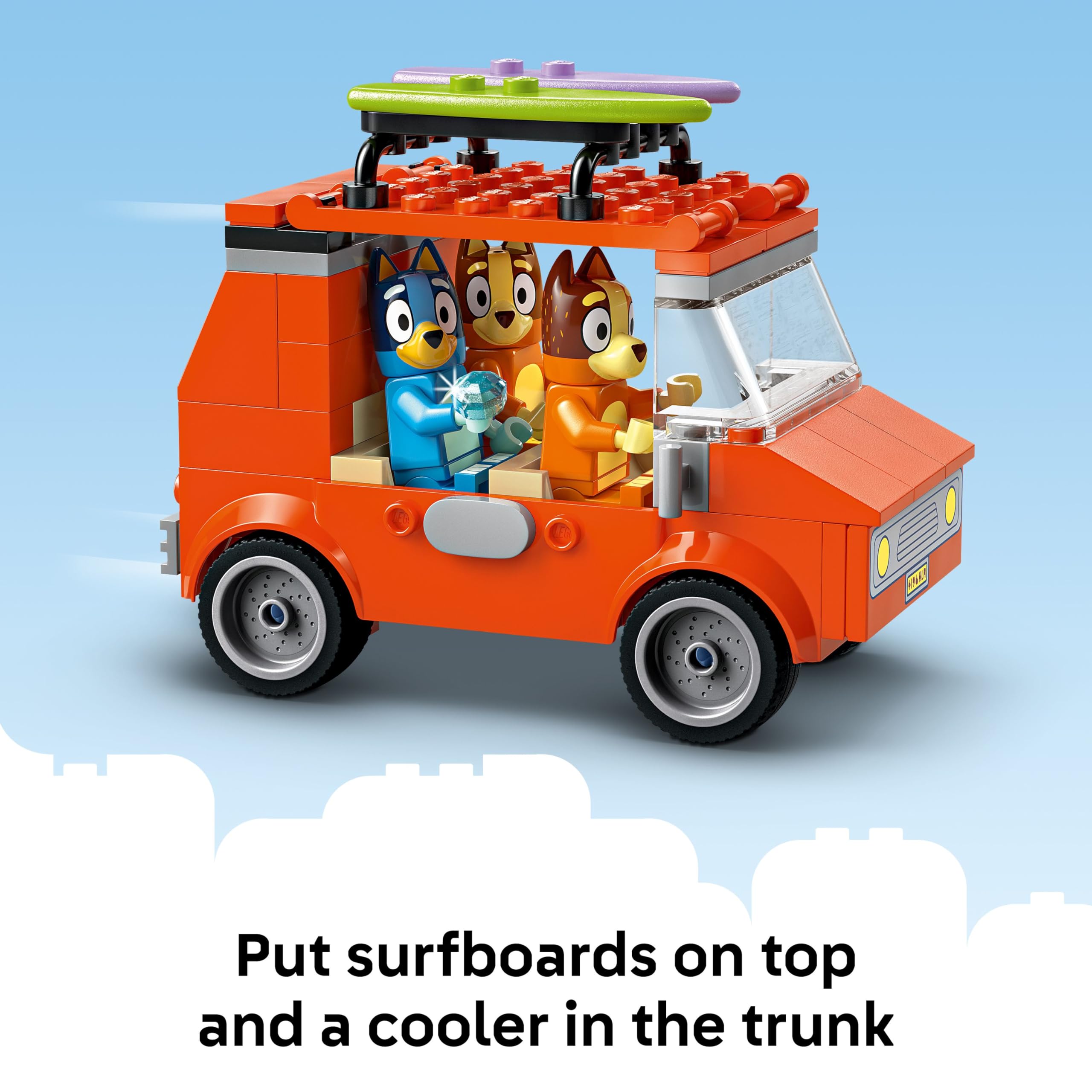 LEGO Bluey Bingo and Mum minifigures encourage cooperative play