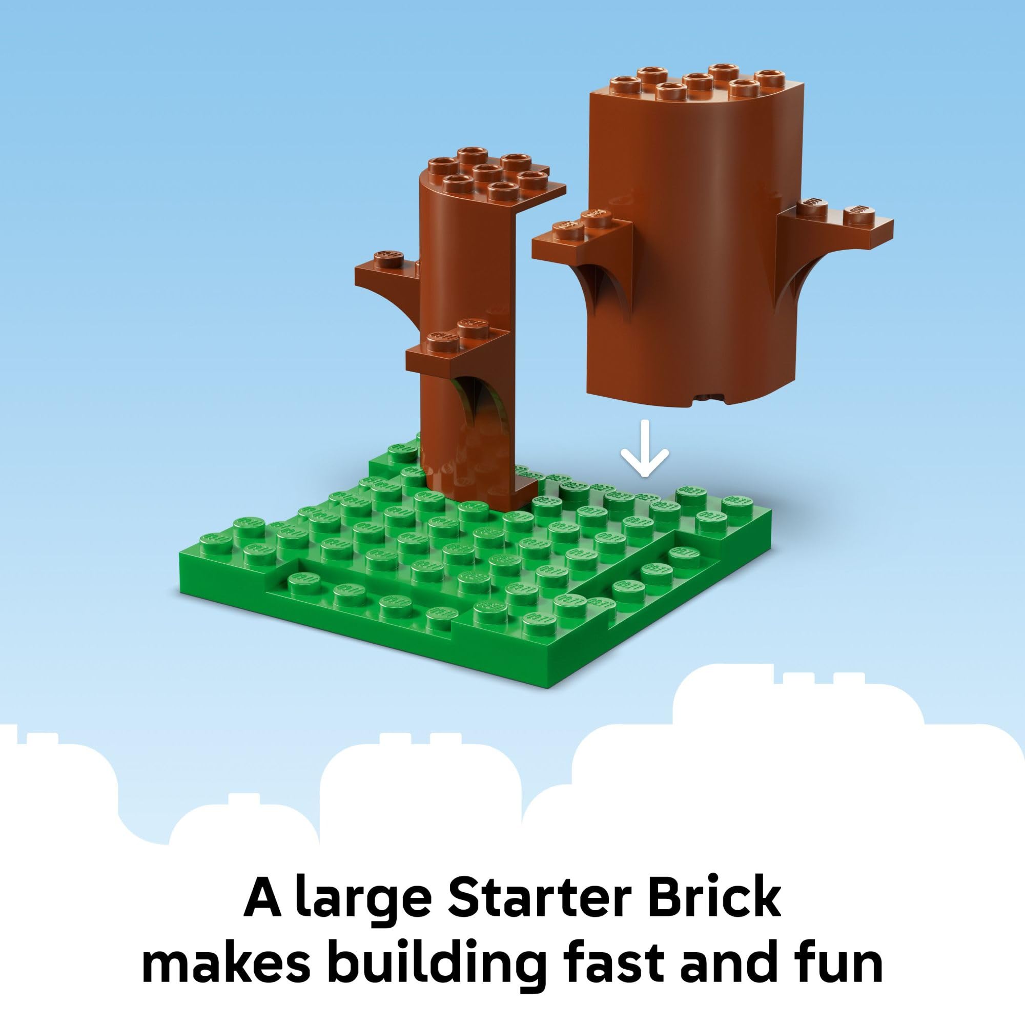LEGO Bluey’s Family House kitchen area for mealtime pretend play.