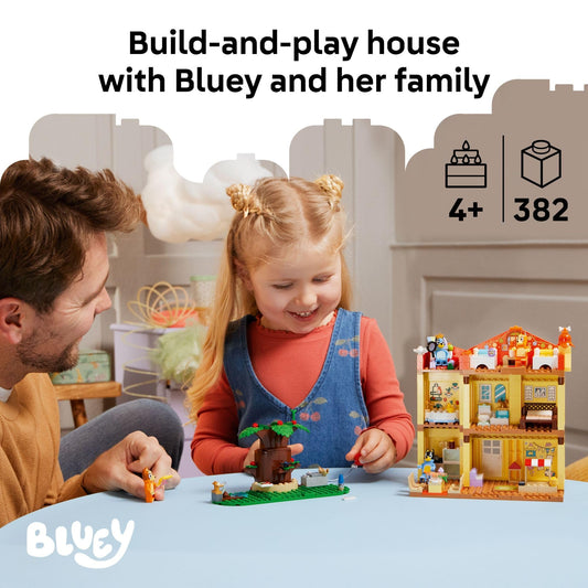 LEGO Bluey’s Family House playroom detail supports creative pretend adventures.