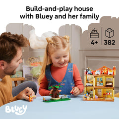 LEGO Bluey’s Family House playroom detail supports creative pretend adventures.