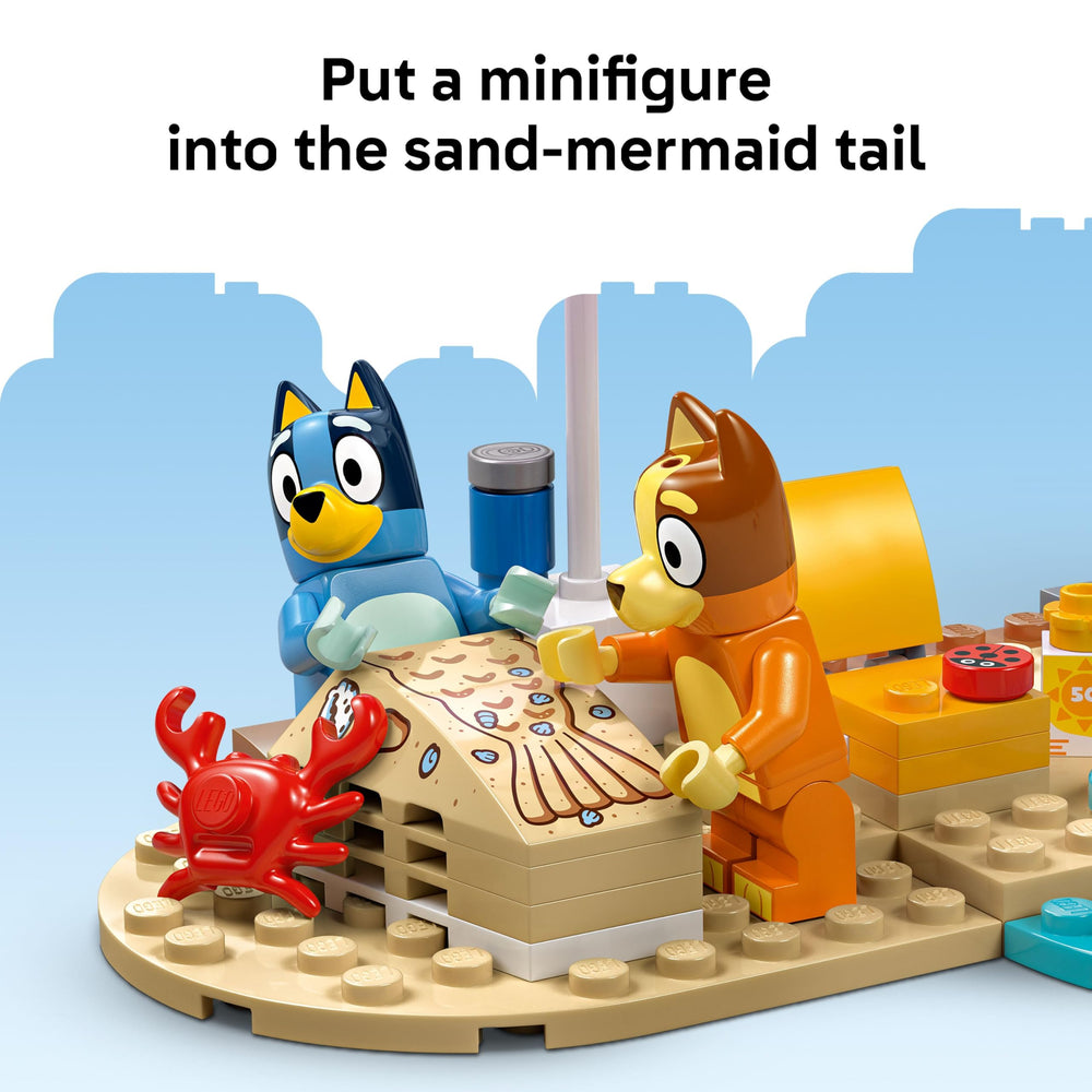 LEGO Bluey ice cream accessory adds realistic beachday details