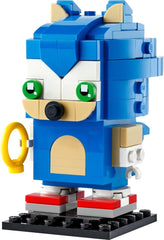 LEGO BrickHeadz Sonic blue display area, ready for gifting to fans.