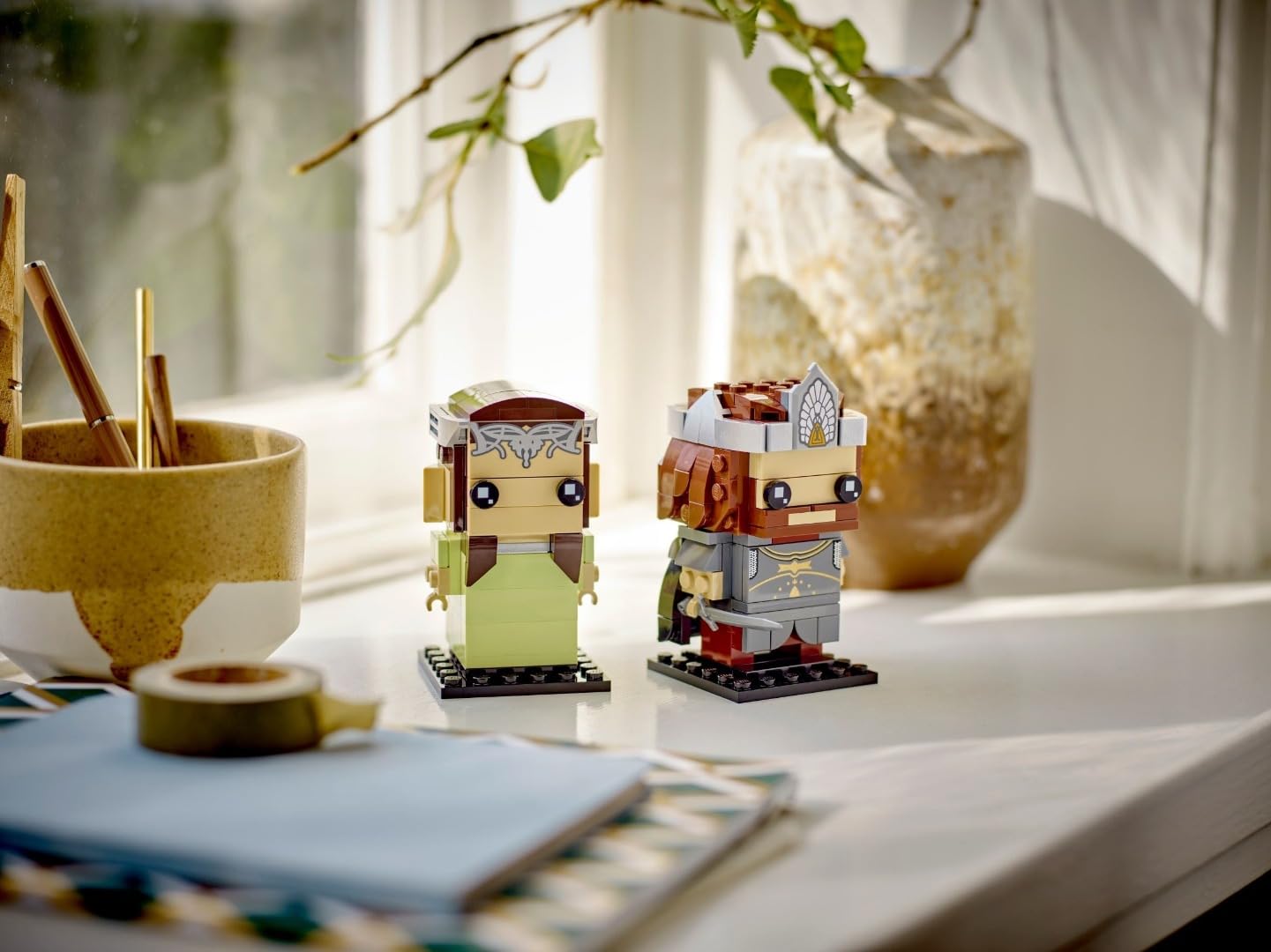 LEGO BrickHeadz Aragorn & Arwen 40632 collectible figures for fans