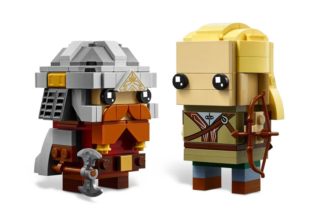 Each figure sits on its own baseplate for easy shelf display.