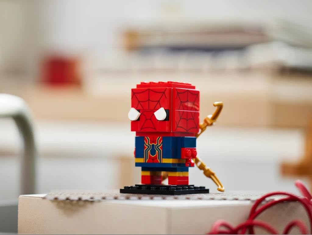 LEGO BrickHeadz Iron Spider-Man gift-ready box for Spider-Man fans aged 10 and up