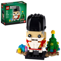 LEGO BrickHeadz Nutcracker Prince model ready for festive display and collector delight.