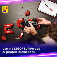 LEGO Builder app 3D view enhances building with zoom, rotate, and progress tracking.