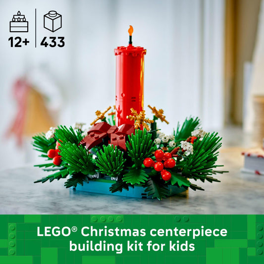 LEGO Christmas Table Decoration berries add vibrant color to your seasonal display.