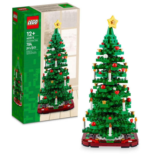 LEGO Christmas Tree 2in1 large display model for festive tabletop decor.