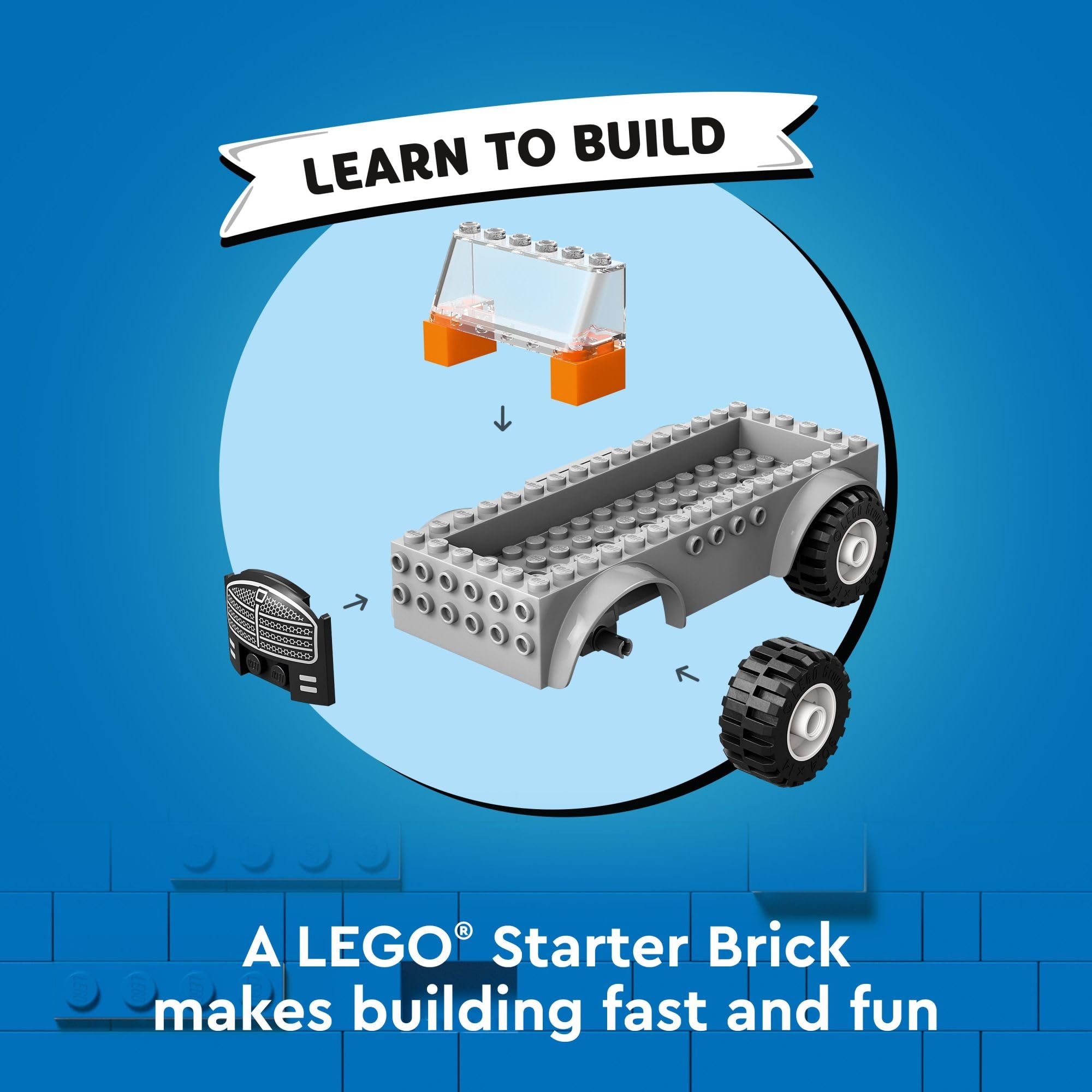 LEGO City box art image with 101-piece set highlights value and build-ready excitement