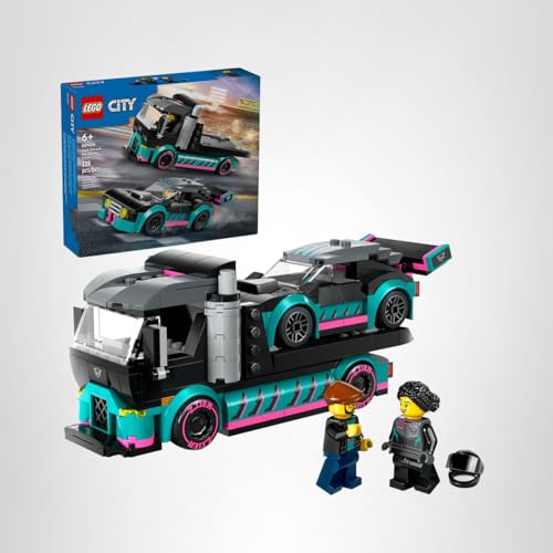LEGO City 328-piece set inspires imaginative play.