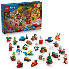 LEGO City front packaging showing 60510 calendar and festive design for joyful countdown
