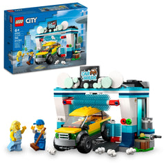 LEGO City Car Wash 60362 set assembly sparks creative pretend play.