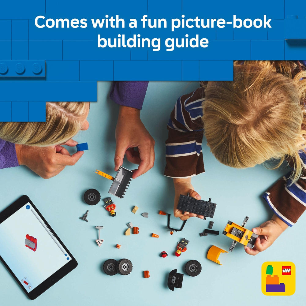 LEGO City construction worker minifig adds teamwork scenarios.
