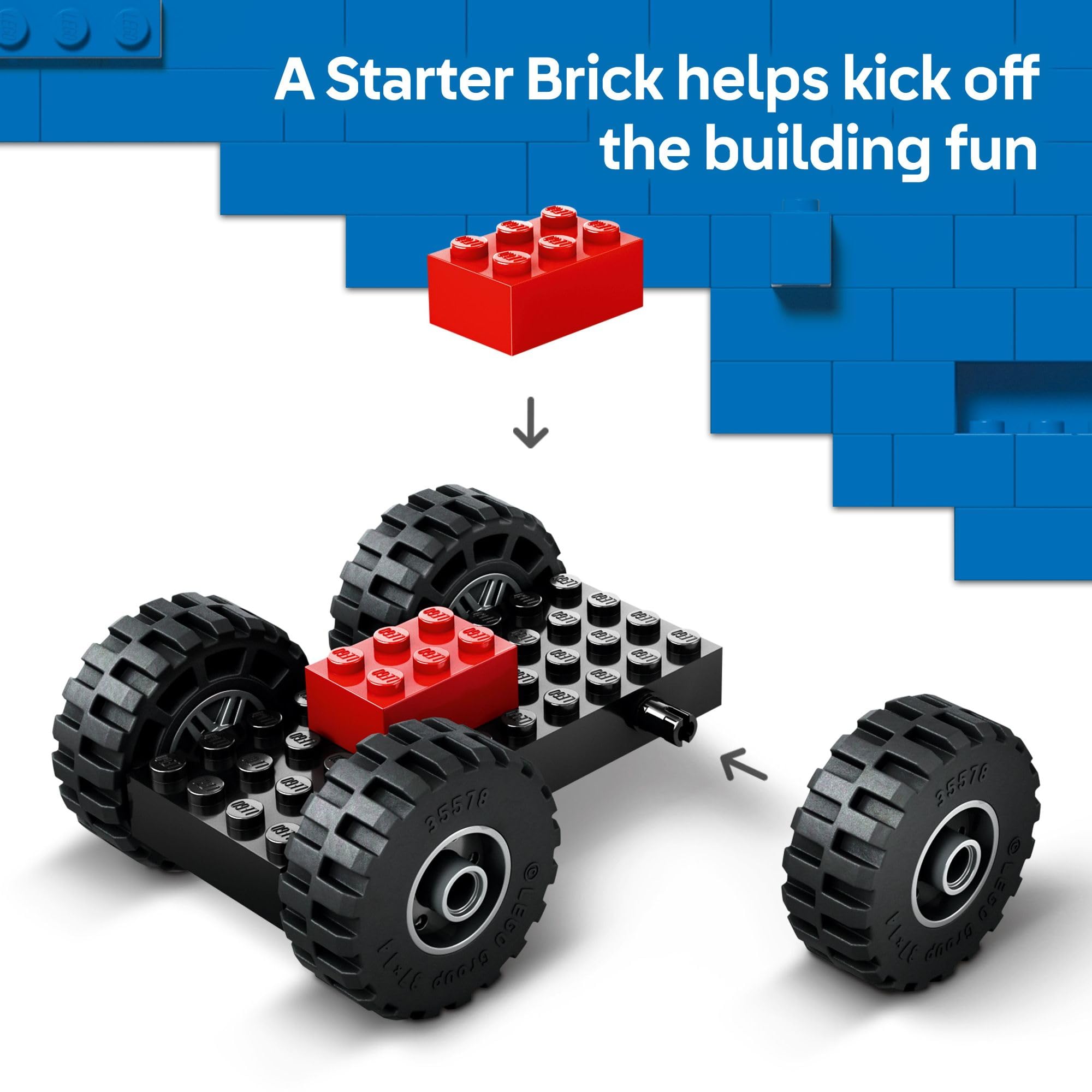 LEGO City driver minifig ready for construction site storytelling.