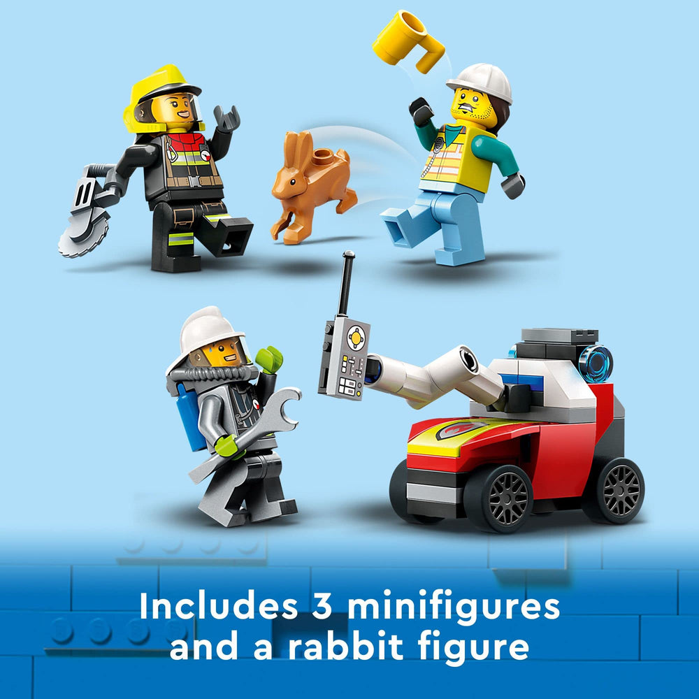 LEGO City Fire Command Unit guide app supports interactive building
