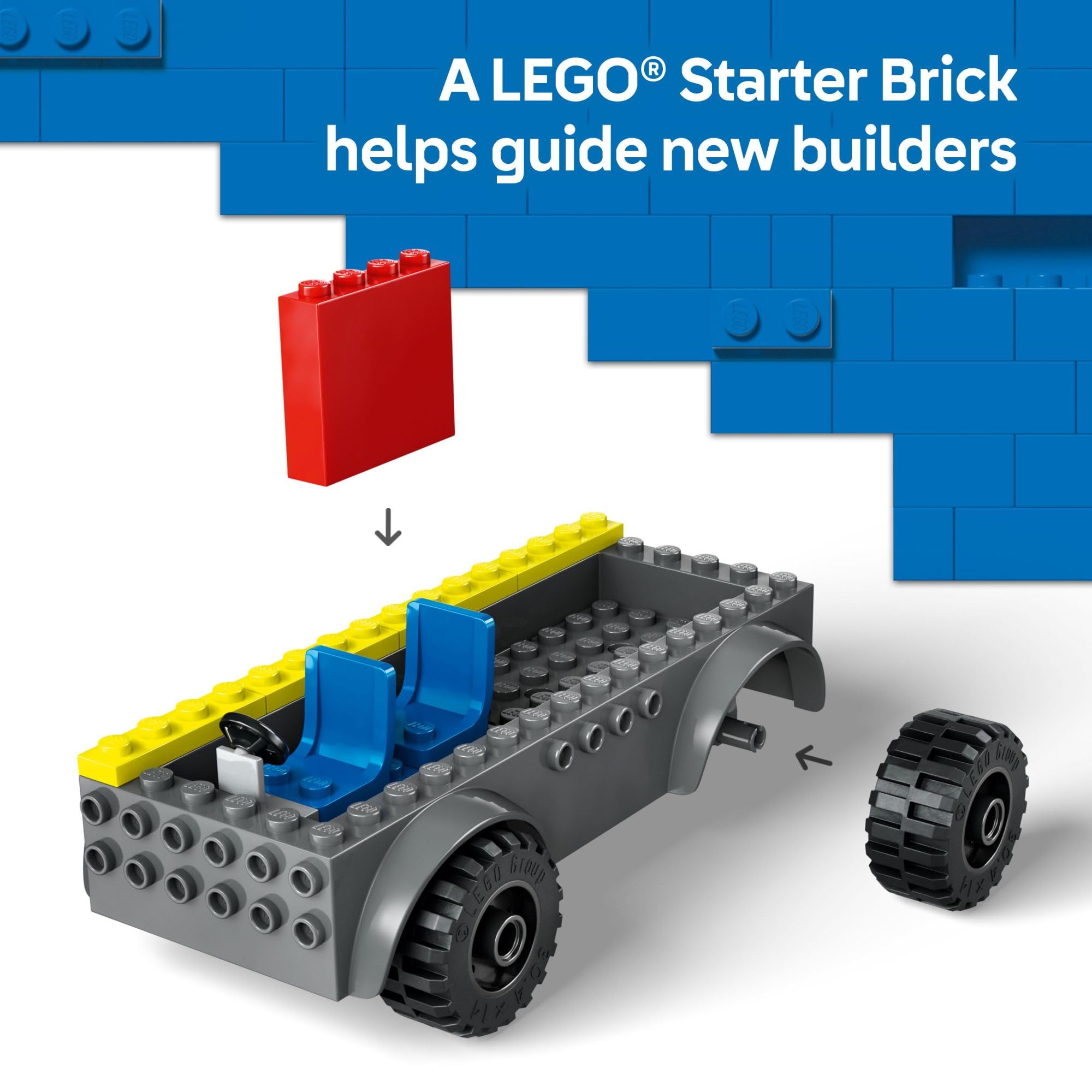 Ladder raise action on LEGO City Fire Ladder Truck for dynamic play
