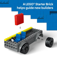 Ladder raise action on LEGO City Fire Ladder Truck for dynamic play