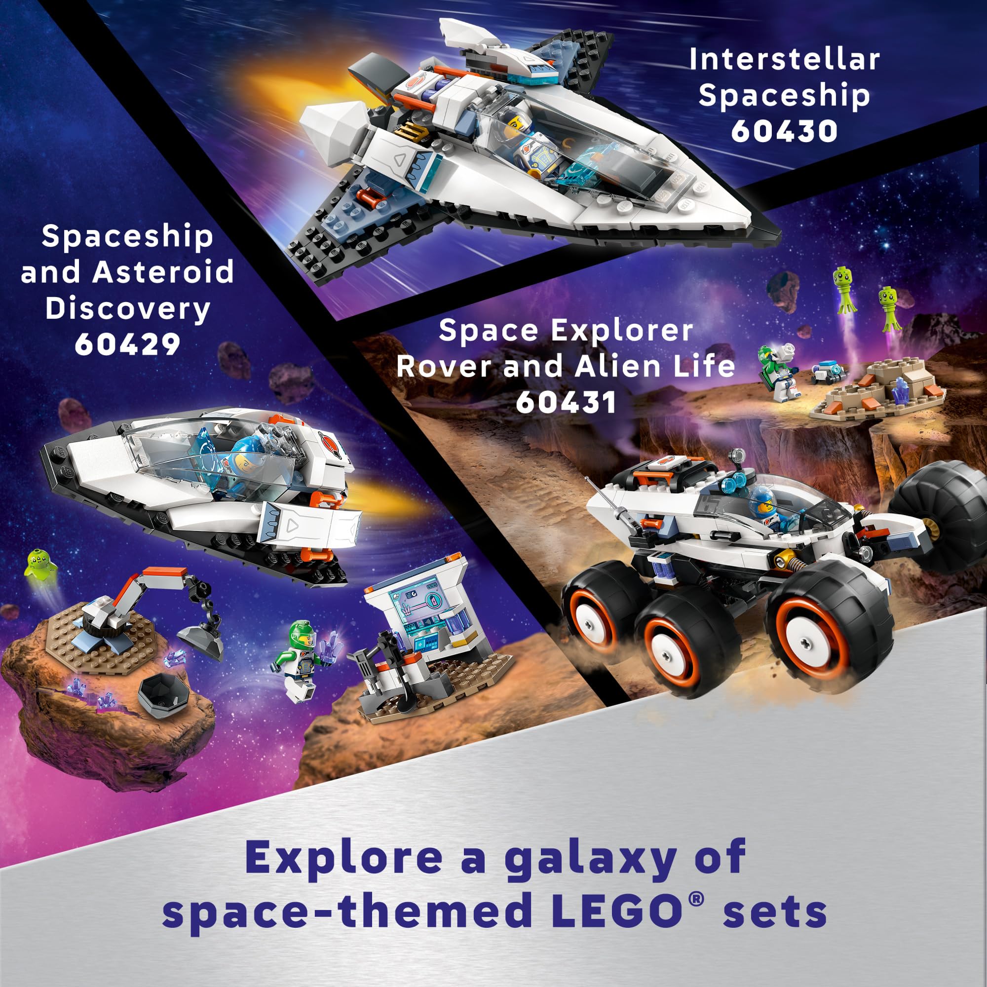 LEGO City Interstellar Spaceship gift-ready box sparks gift-giving excitement