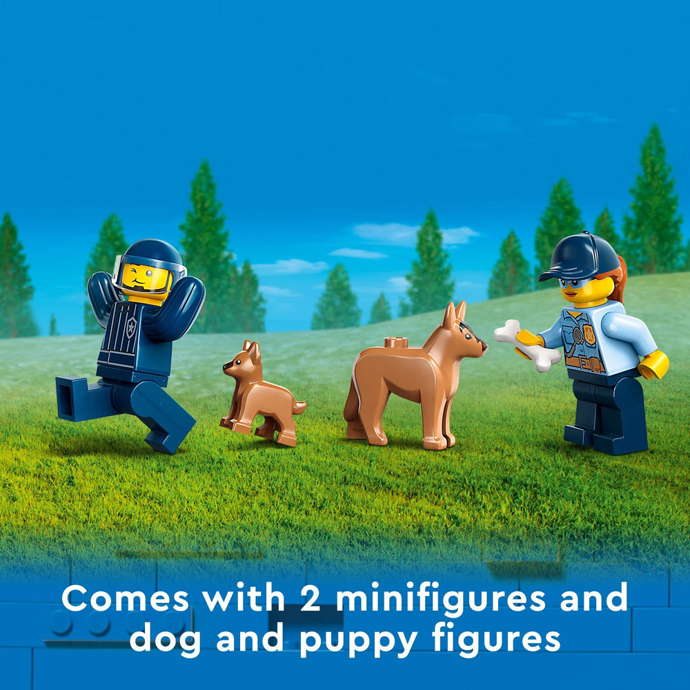 LEGO City 60369 includes clear building guide and app for creative construction.