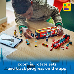 Includes accessories like microphone, phone, and camera for pretend play