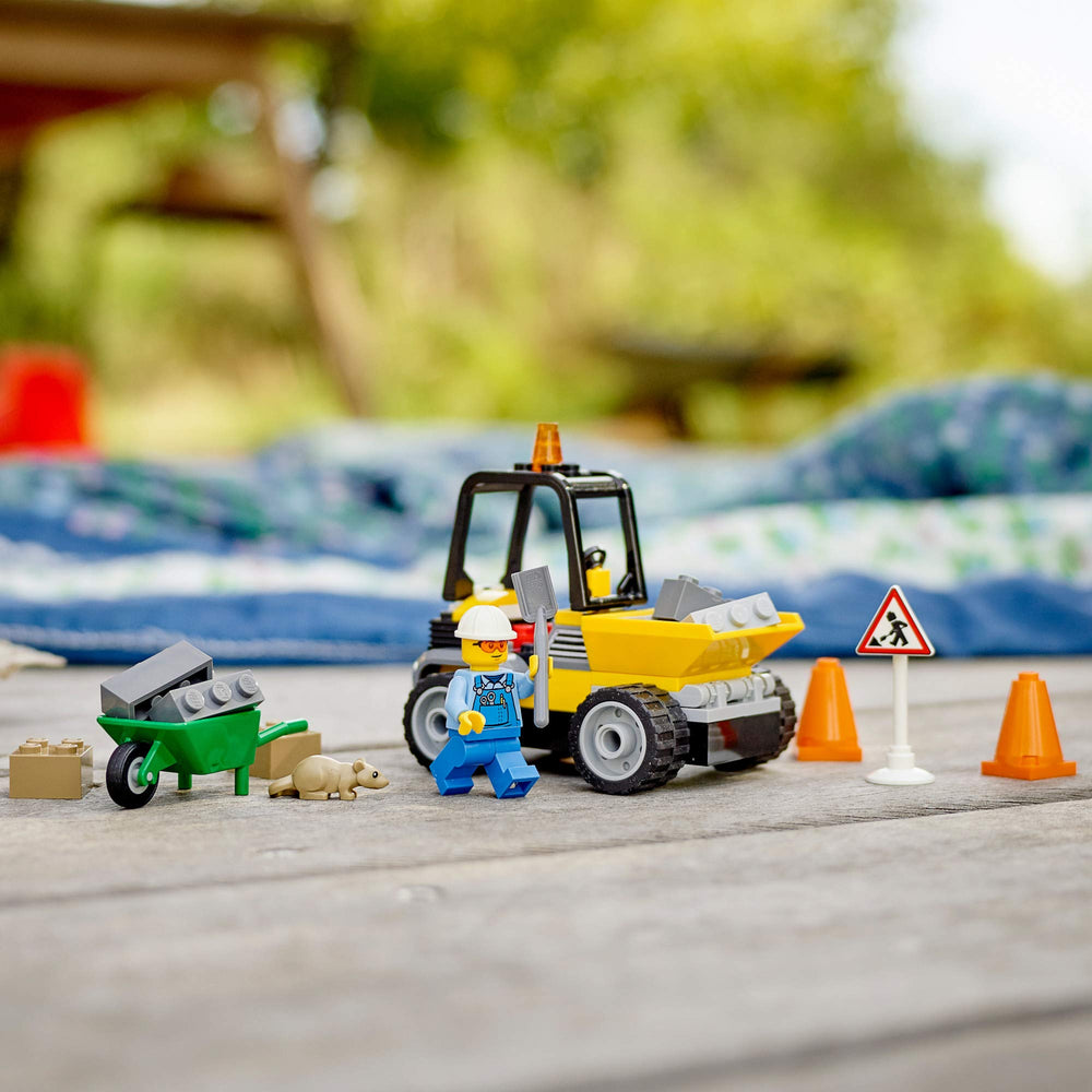 LEGO City Roadwork Truck 60284 rat figure adds playful character to builds
