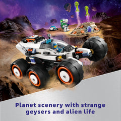 Alien life figure sparks imaginative discoveries on alien worlds.