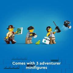 LEGO City Tiger figure adding wildlife action to jungle missions