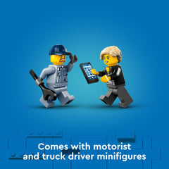 LEGO City workshop build image demonstrates assembling the set and expanding play worlds
