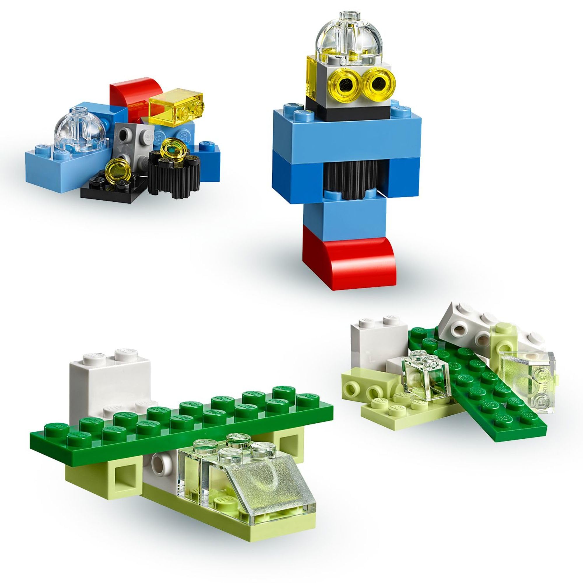 LEGO Classic 10713 yellow suitcase durable for travel