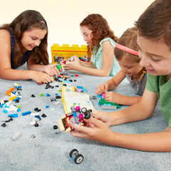 LEGO Classic 10696 green baseplate anchors creative city or landscape builds.