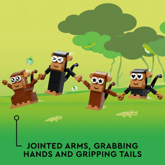 LEGO Classic Monkey Fun 11031 buildable birds for interactive jungle scenes.