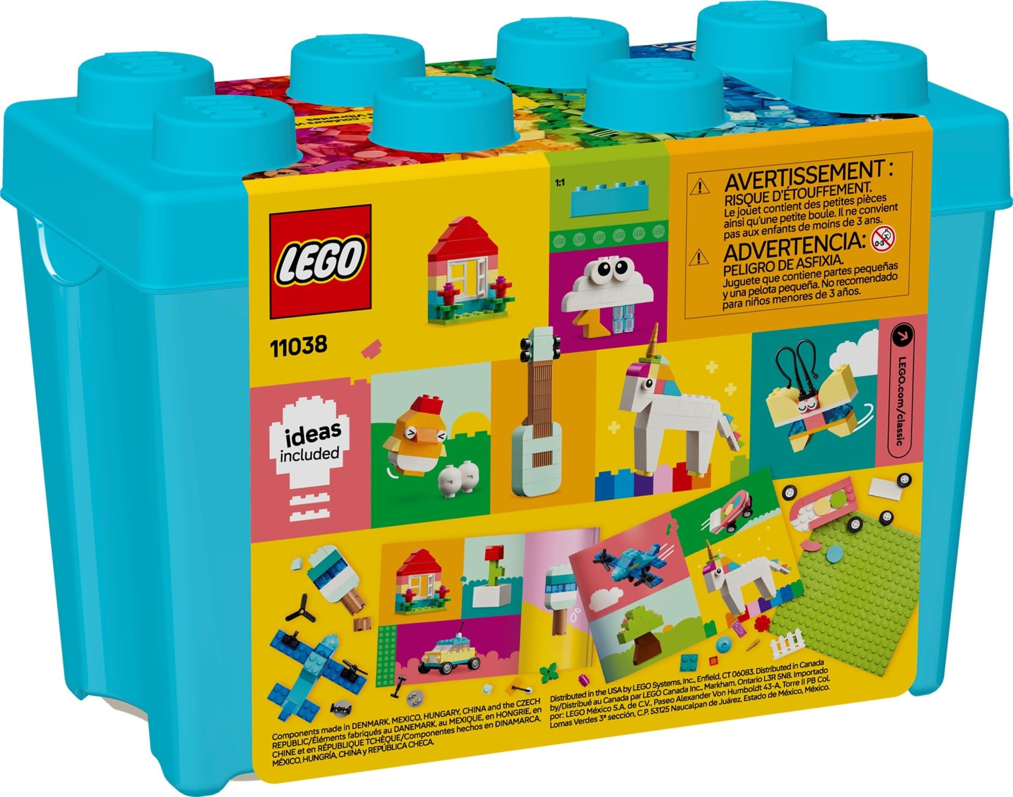 LEGO Classic cloud build enhances imaginative storytelling and color contrast.
