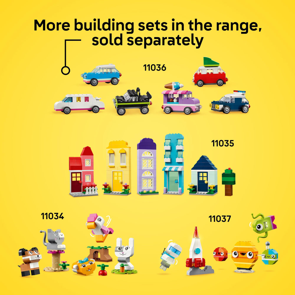 LEGO Classic skateboard model supports fine motor skills and balance.