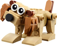 LEGO Creator 30666 bear model ready for display, sparks storytelling.