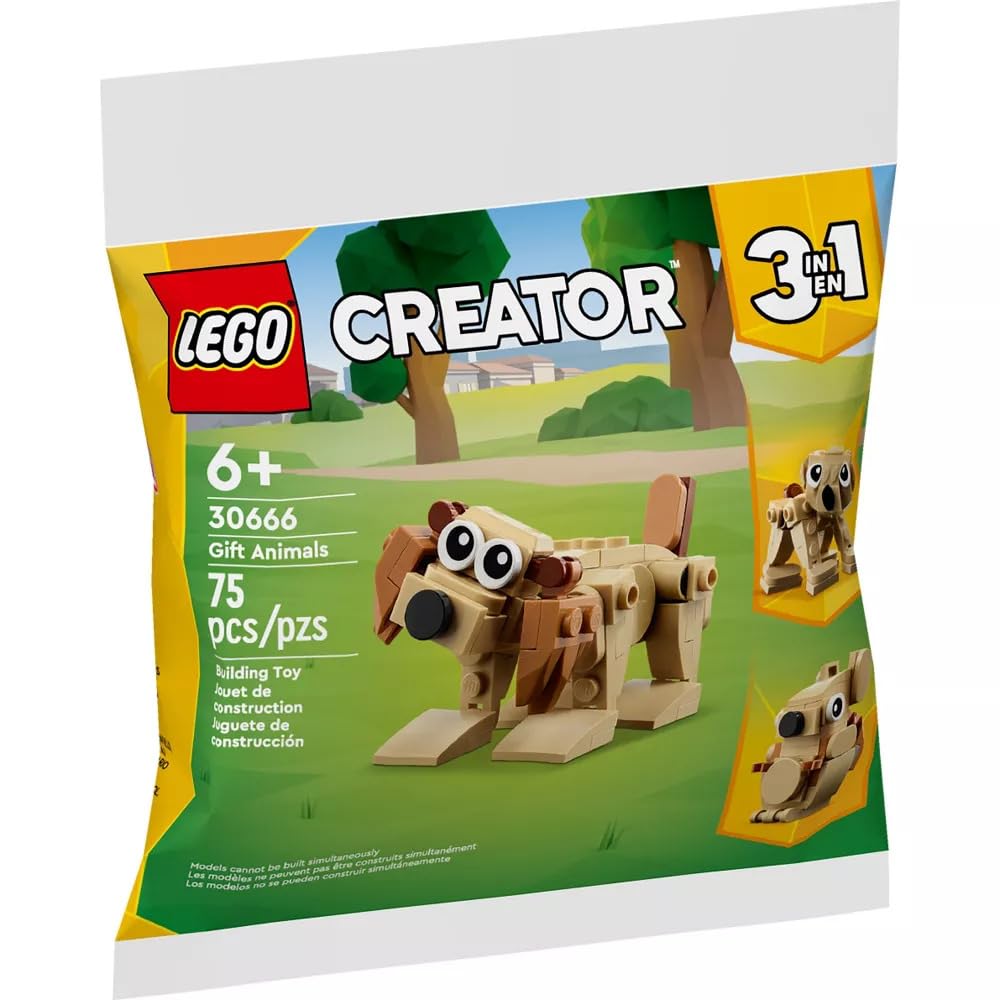 LEGO Creator 30666 polybag packaging, compact set ideal for on-the-go projects.