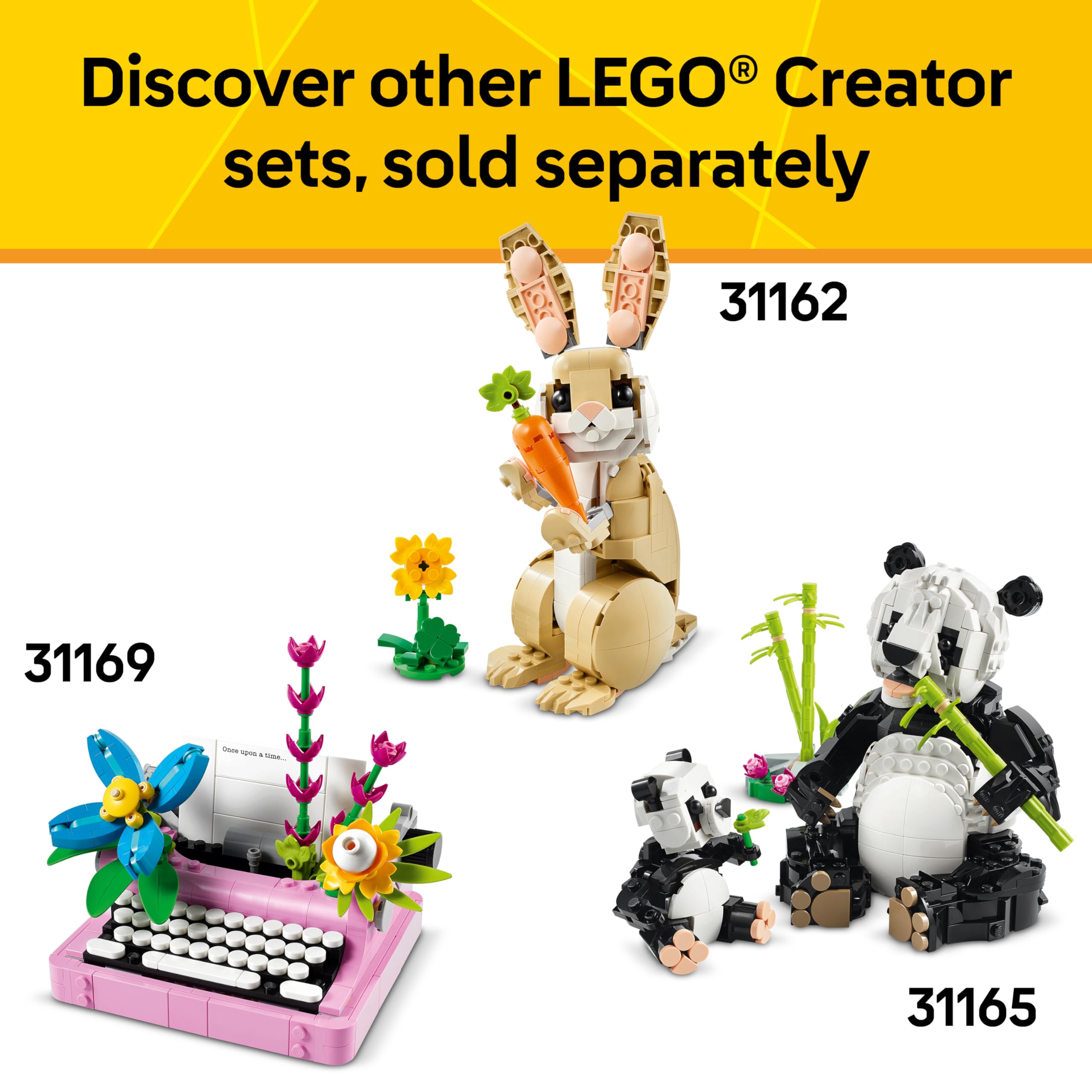 LEGO Creator 3in1 407-piece set offers compact storage and gifting.