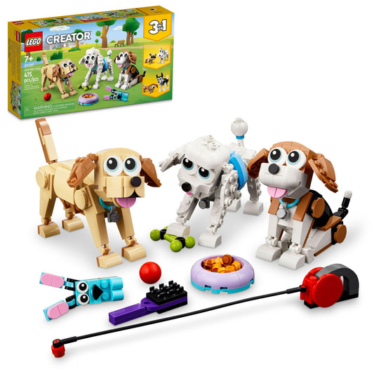 LEGO Creator 3in1 Adorable Dogs Beagle figure with poseable features for imaginative play