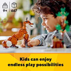 LEGO Creator 3in1 Red Squirrel toy with acorn for tiny-world play.