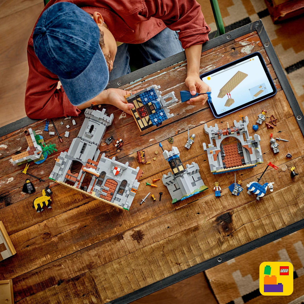 LEGO Creator 3-in-1 minifigures and horses enable epic medieval adventures.