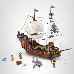 LEGO Creator 3in1 set assembly guide supports building steps.