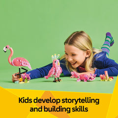 LEGO 3in1 wild animals set offers multiple build options to spark creativity.