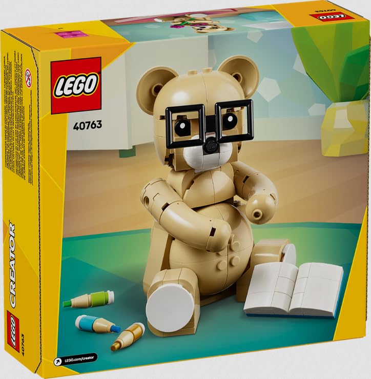 LEGO Creator 40763 balloon detail adds festive color for imaginative stories.