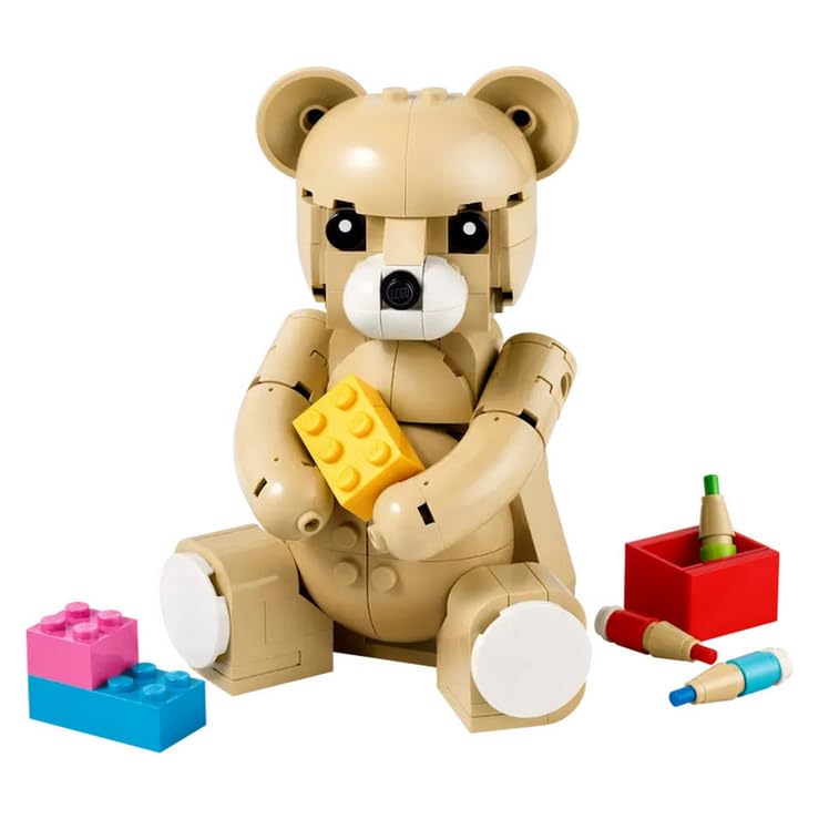 LEGO Creator 40763 cozy facial expression invites gentle storytelling moments.