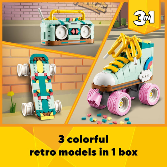 LEGO Creator Mini Skateboard model designed for fast, fun rebuilds