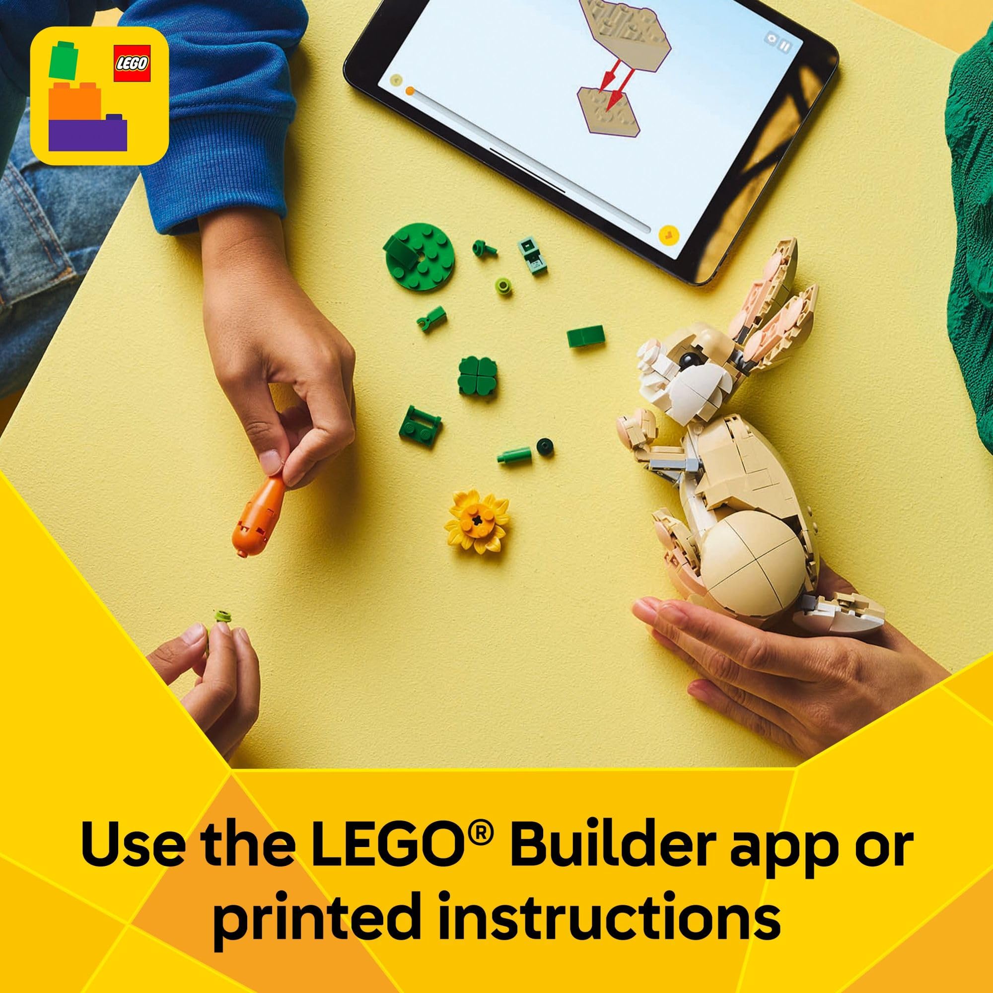 LEGO Creator Seal with fish and ice sheet for icy pretend play