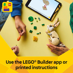 LEGO Creator Seal with fish and ice sheet for icy pretend play