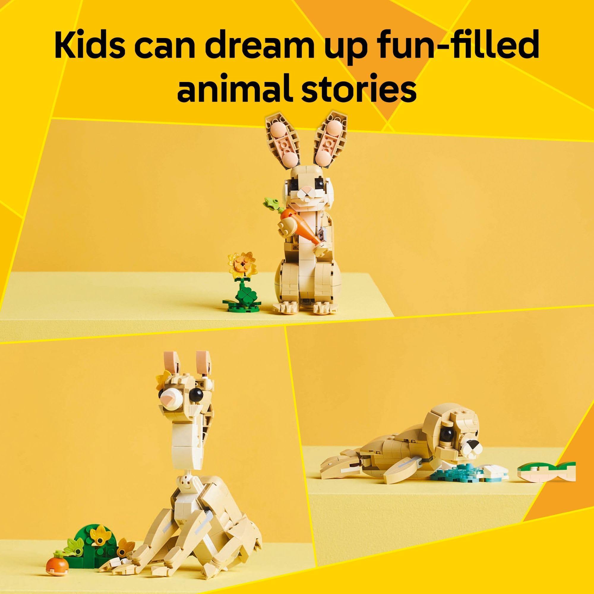 LEGO Creator Seal toy with flippers and ice sheet for kid-friendly adventures